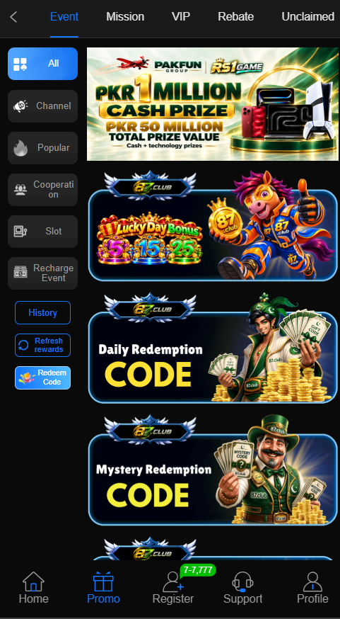 87Club game download